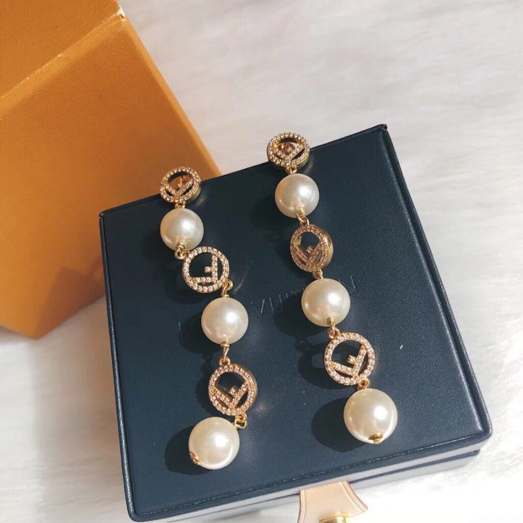 Fendi Earrings Style fendi 0608