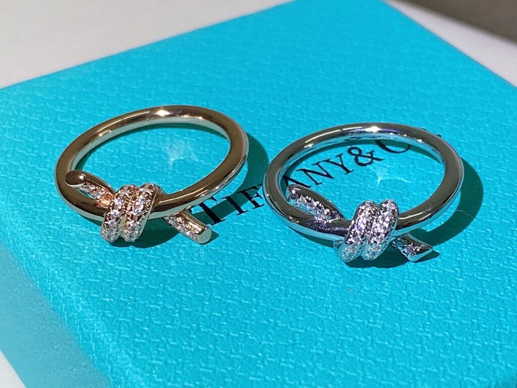Tiffany Jewelry Style t sliver 0608 size6-7-8
