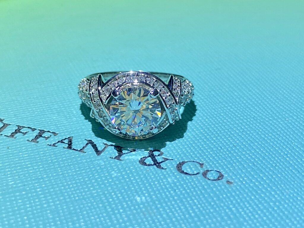 Tiffany Ring Style size 5-6-7-8-9-10 0508