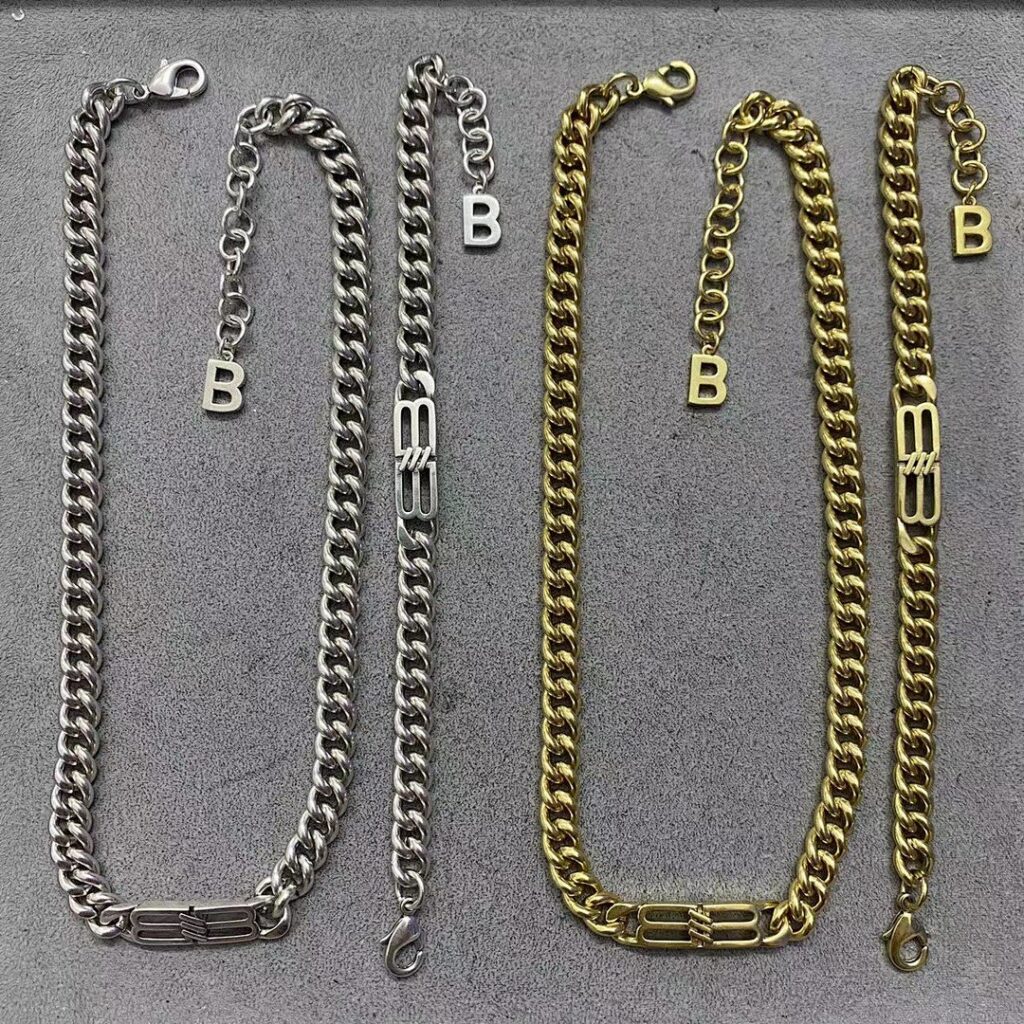 Balenciaga Necklace Style 55 50