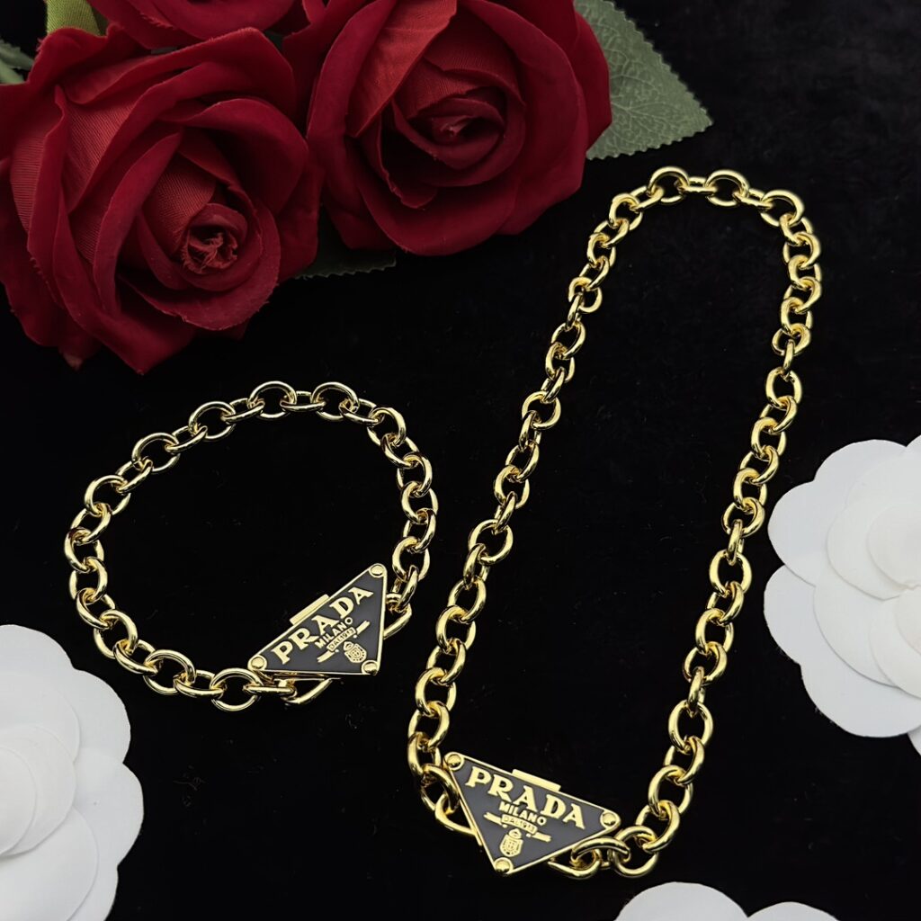 Prada Necklace Style 55 50
