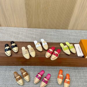 Louis VuittonNew Style Sizes 35-43 8 Colors Available 2101117 Leather Sole Plus 40
