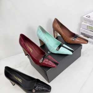 Chanel2026 New Style High Version 9 cm Heel Sizes 35-39 Sizes 40/41/42 Made to Order, Non-Returnable 4 Colors Available 2901195
