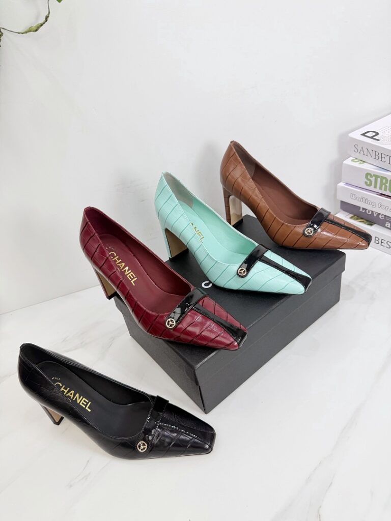 Chanel2026 New Style High Version 9 cm Heel Sizes 35-39 Sizes 40/41/42 Made to Order, Non-Returnable 4 Colors Available 2901195