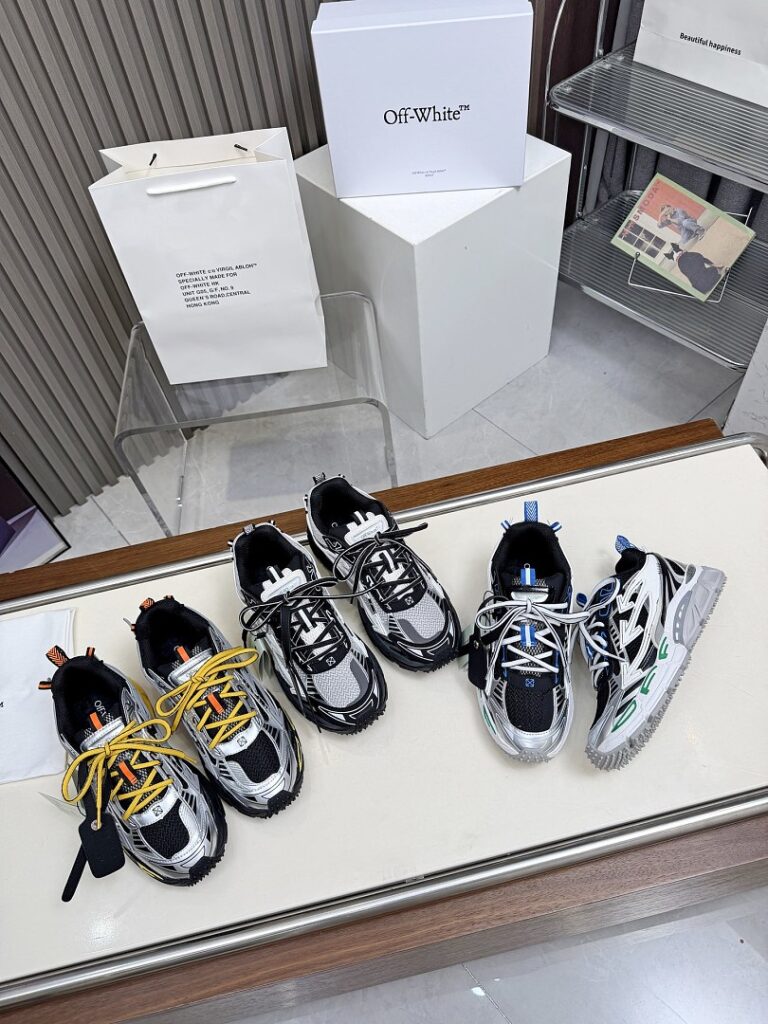 Off-WhiteNew Style Couples Sneakers Women Sizes 35-40 Men Sizes 39-46 3 Colors Available 3701178