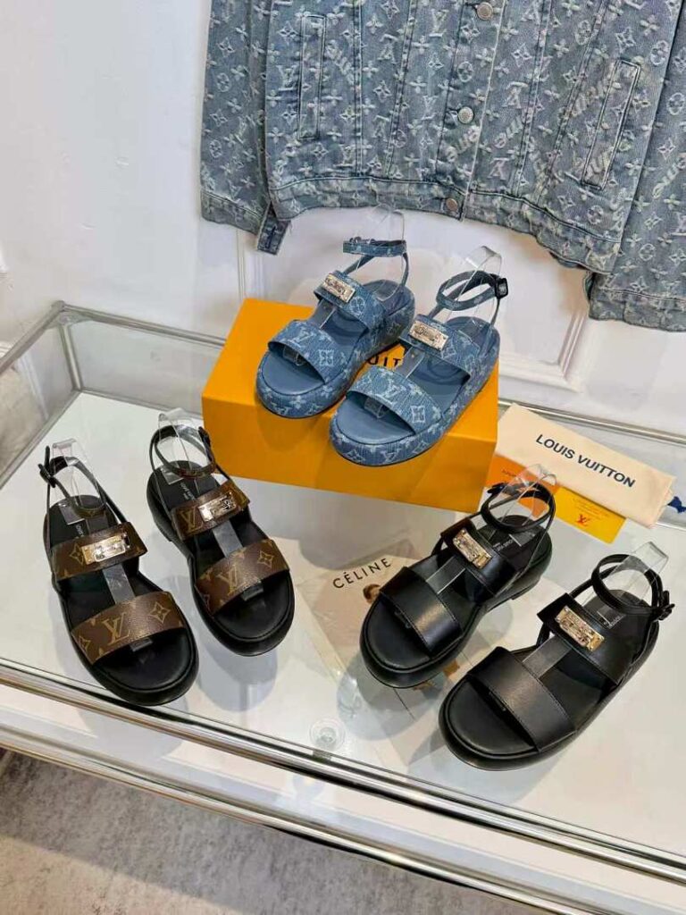 Louis Vuitton New Style 5 cm Platform Sizes 35-43 3 Colors Available 2801150