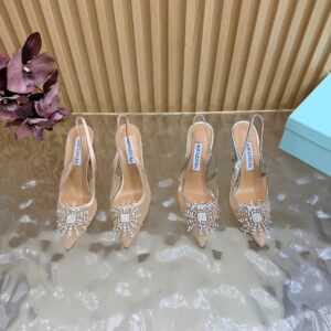 Aquazzura 2026 New Style Premium Version 10 cm Heel Sizes 35-39 Sizes 40/41/42/43 Made to Order, Non-Returnable 2 Colors Available 3901197