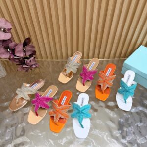Aquazzura 2026 New Style Premium Version 8 cm Heel/ 2 Options Sizes 35-39 Sizes 40/41/42/43 Made to Order, Non-Returnable 2 Styles, 4 Colors Available 3901197