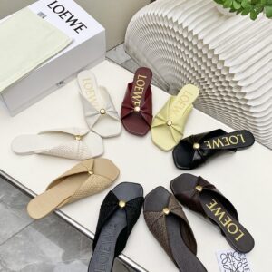 Loewe2026 New Style Sizes 35-41(Sizes 34/40/41 Made to Order, Non-Returnable 9 Colors Available Leather Upper 251 Fur Upper 2401186