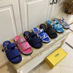 Fendi New Style Couples Slippers Sizes 35-45 7 Colors Available 2301134