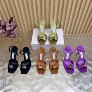 Jimmy Choo 2026 New Style 10 cm Heel Sizes 35-42 Sizes 40/41/42 Made to Order 4 Colors Available 3101197