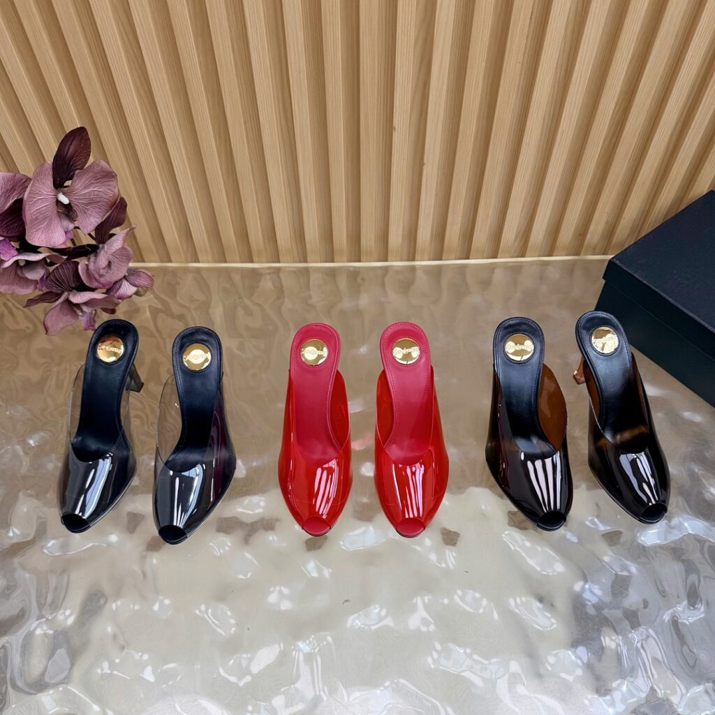 Saint Laurent 2026 New Style 9.5 cm Heel Sizes 35-39 Sizes 40/41 Made to Order, Non-Returnable 3 Colors Available 2901197