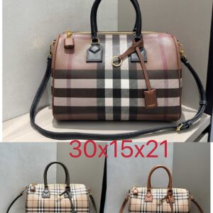 Burberry Vintage Check Boston Bag